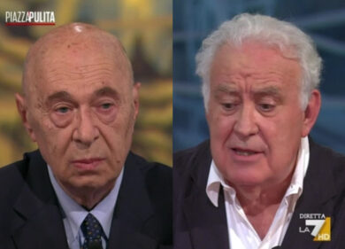 Santoro e Mieli, mezz’ora di scontro e insulti su Israele