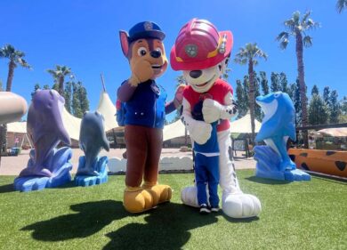 Zoomarine, arrivano i Paw Patrol: gli eroi a 4 zampe fanno impazzire i bimbi