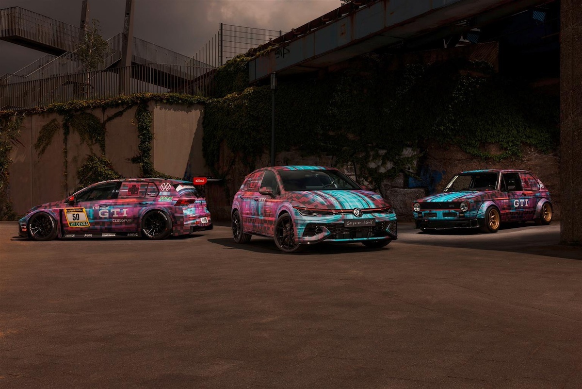 Volkswagen Golf GTI Festeggia 50 Anni alla 24 Ore del Nürburgring Volkswagen Golf GTI Festeggia 50 Anni alla 24 Ore del Nürburgring