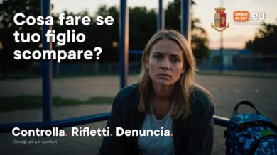 Bimbi scomparsi, ancora troppi casi: una campagna per prevenire il fenomeno