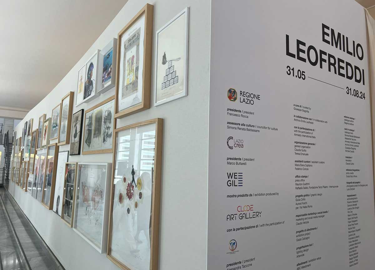 Emilio Leofreddi, la mostra unica e una vita d’arte: l’inaugurazione al WeGil Emilio Leofreddi, la mostra unica e una vita d’arte: l’inaugurazione al WeGil