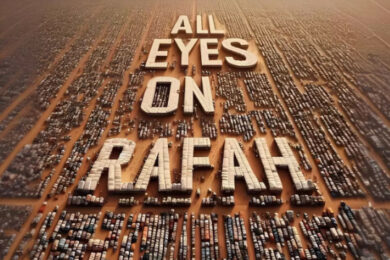 “All Eyes on Rafah”: La Grafica Virale su Instagram per la Crisi Palestinese