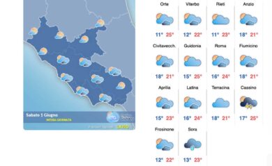 Il meteo del 1° giugno: sole pieno e caldo, l’estate scoppia da questo weekend