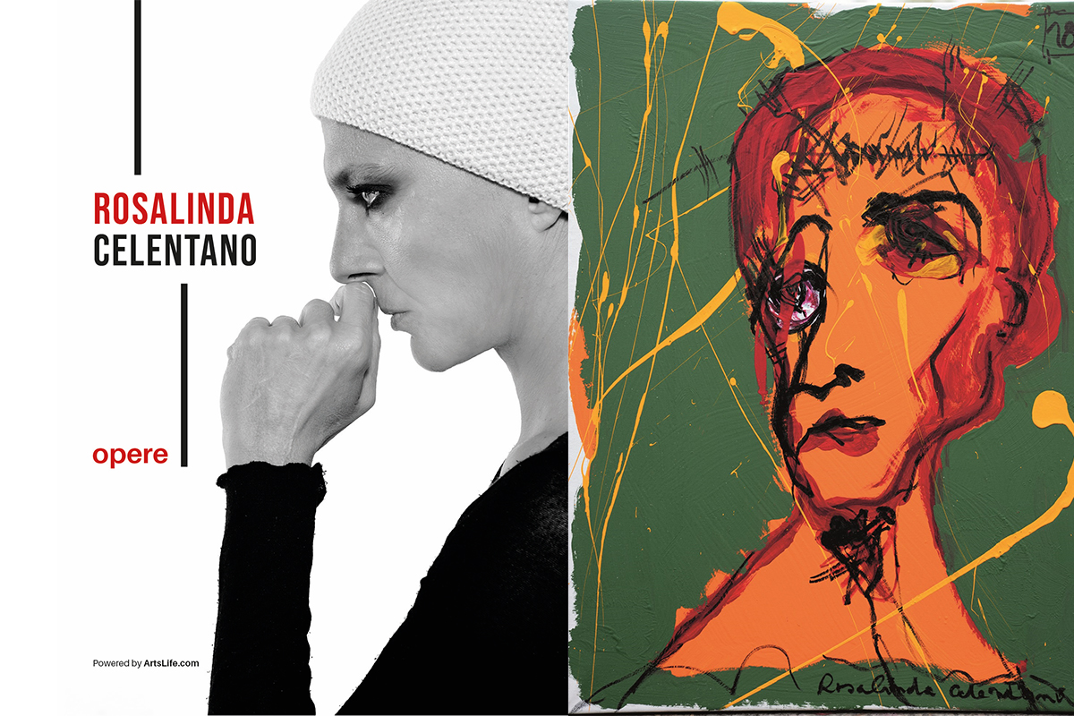Rosalinda Celentano in mostra con una selezione di dipinti, disegni e sculture