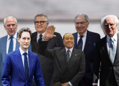 Elkann, Benetton, Berlusconi, De Benedetti: grandi famiglie (e disastri)