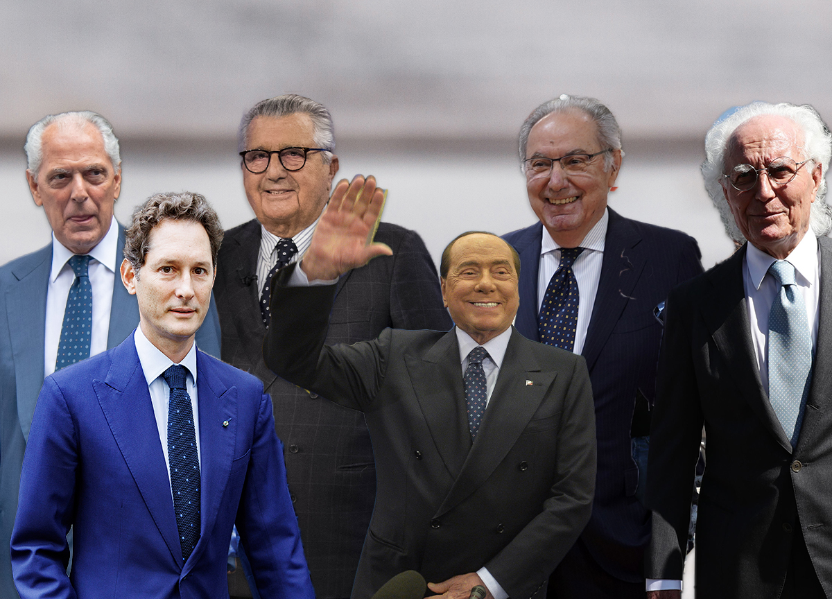 Elkann, Benetton, Berlusconi, De Benedetti: grandi famiglie (e disastri) Elkann, Benetton, Berlusconi, De Benedetti: grandi famiglie (e disastri)