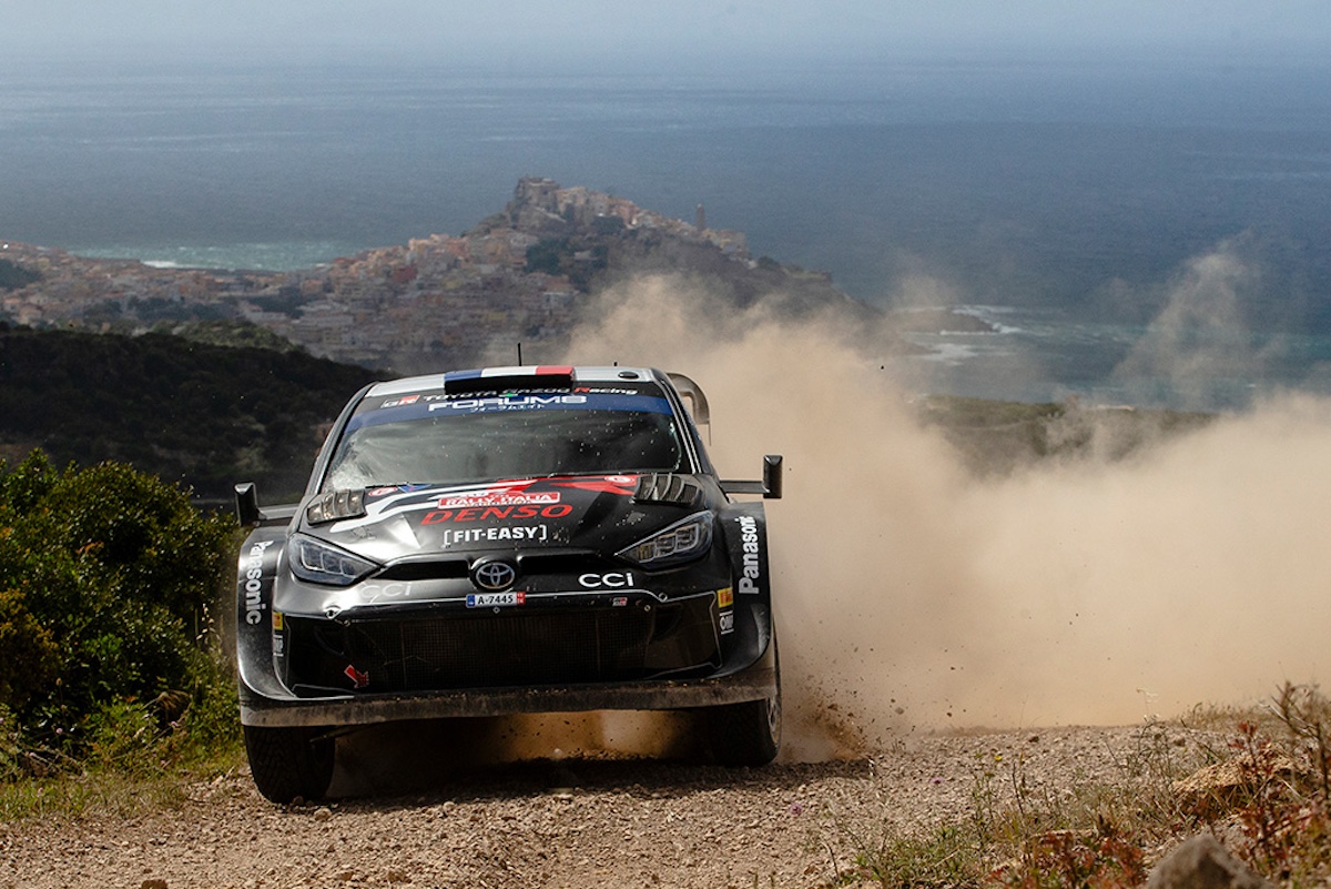 Rally Italia Sardegna 2024, Ogier su Toyota domina le prime 4 PS Rally Italia Sardegna 2024, Ogier su Toyota domina le prime 4 PS