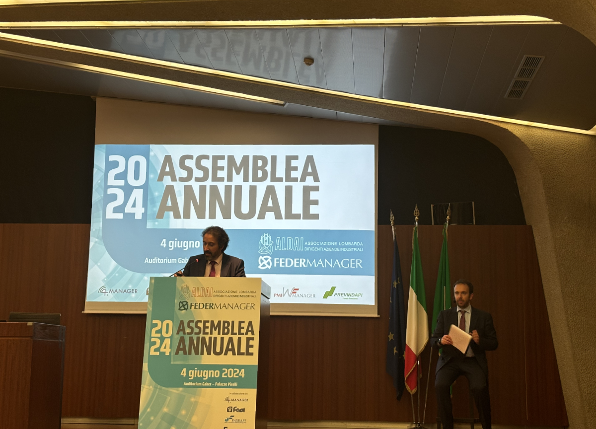 Milano, all’Assemblea annuale ALDAI-Federmanager focus sulla transizione green e digitale Milano, all’Assemblea annuale ALDAI-Federmanager focus sulla transizione green e digitale