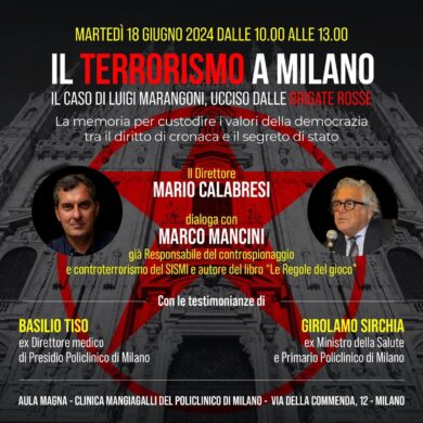 Omicidio Marangoni, Mancini sale in cattedra al Policlinico di Milano