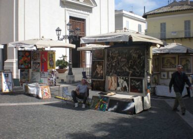 Cento pittori da via Margutta trasloca a Castel Gandolfo: 60 artisti in mostra