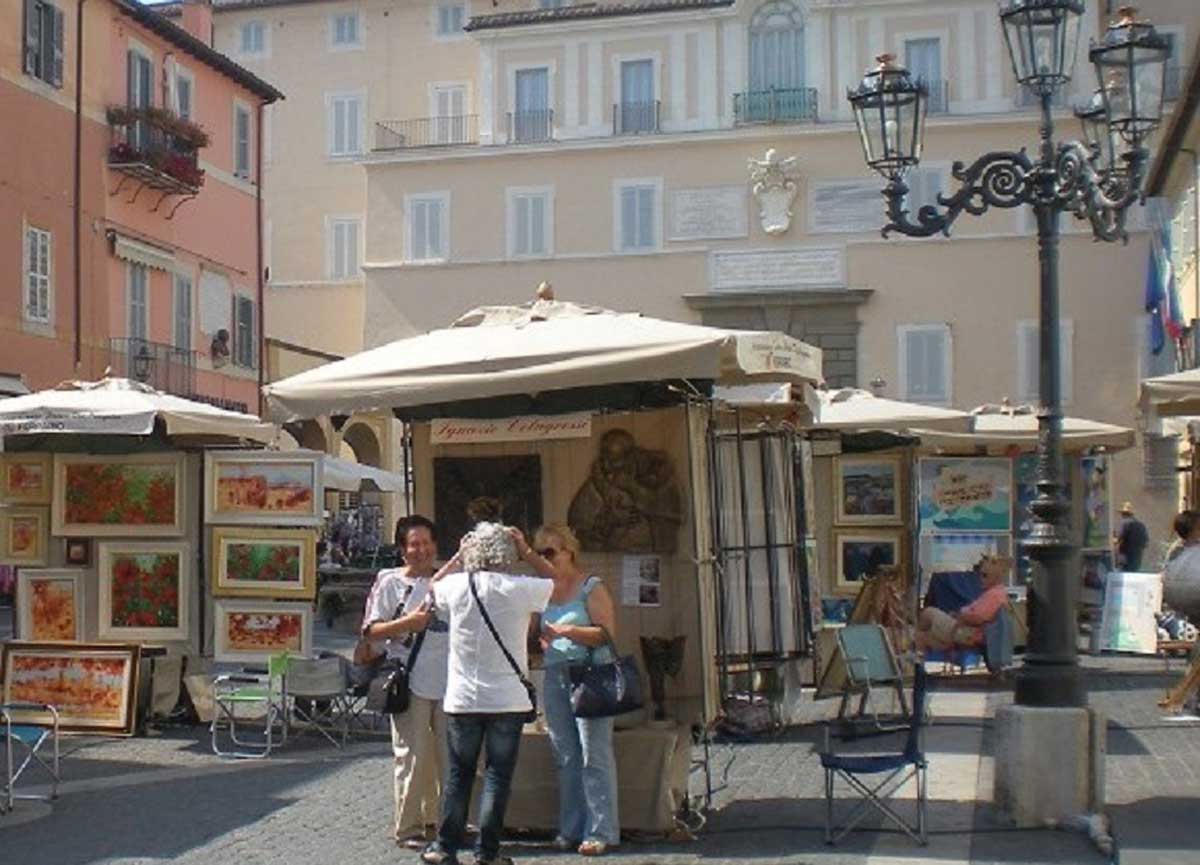 Cento pittori da via Margutta trasloca a Castel Gandolfo: 60 artisti in mostra Cento pittori da via Margutta trasloca a Castel Gandolfo: 60 artisti in mostra