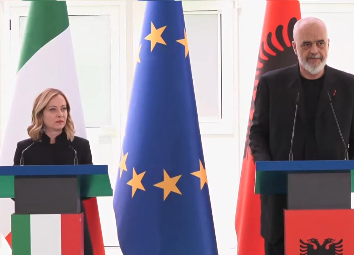 Migranti, Rama: “Fango sull’Albania per sabotare l’accordo”. Video Migranti, Rama: “Fango sull’Albania per sabotare l’accordo”. Video