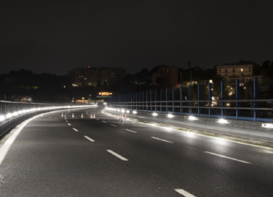 ASPI sperimenta la luce radente, garantendo sicurezza e maggiore visibilità