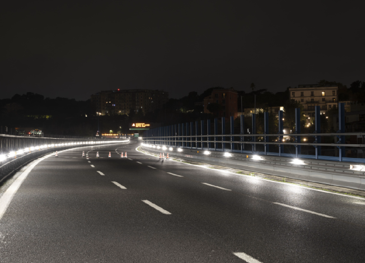 ASPI sperimenta la luce radente, garantendo sicurezza e maggiore visibilità