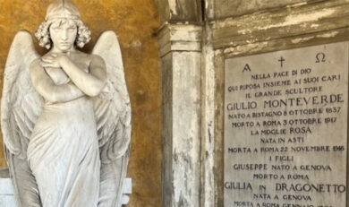 Orlandi, tre oggetti-codice dietro la famosa statua dell’angelo vandalizzata