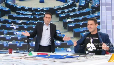 “Metti una Decima”, Vannacci in “camicia nera”: il siparietto con Parenzo