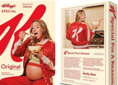 Kellogg’s, donna incinta in una pubblicità: è la prima volta