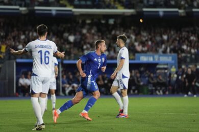 Italia, Frattesi stende la Bosnia. Spalletti: “Jorginho-Fagioli molto bene”
