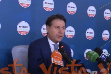 Elezioni europee, il bla bla di Conte dopo il clamoroso flop del M5S. VIDEO