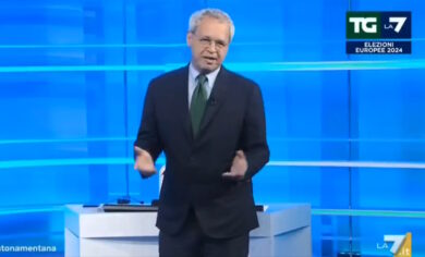 Ascolti tv, Maratona Mentana al 12,5%. Lo speciale per le Regionali Abruzzo…