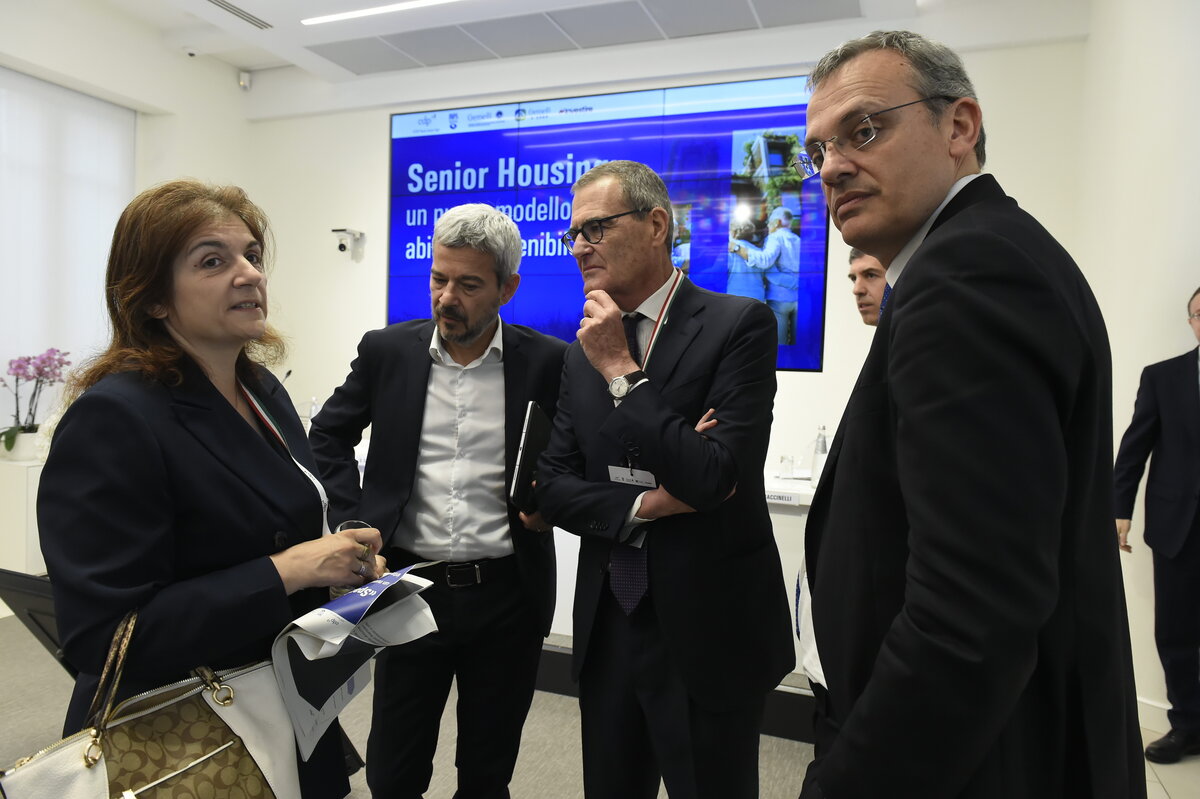 CDP e Inps: presentato il progetto sul senior housing ‘Spazio Blu’ CDP e Inps: presentato il progetto sul senior housing ‘Spazio Blu’