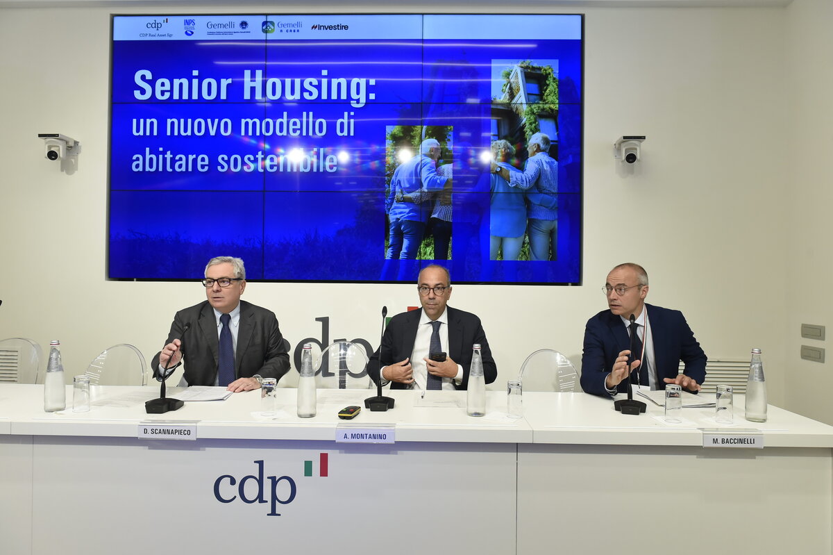 CDP e Inps: presentato il progetto sul senior housing ‘Spazio Blu’ CDP e Inps: presentato il progetto sul senior housing ‘Spazio Blu’
