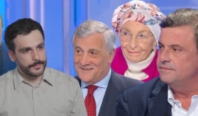 Dal flop di Calenda al boom di Tajani: interviste esilaranti di Marzilli (La7)