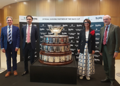 UniCredit al fianco della Coppa Davis con la filiale on line buddy