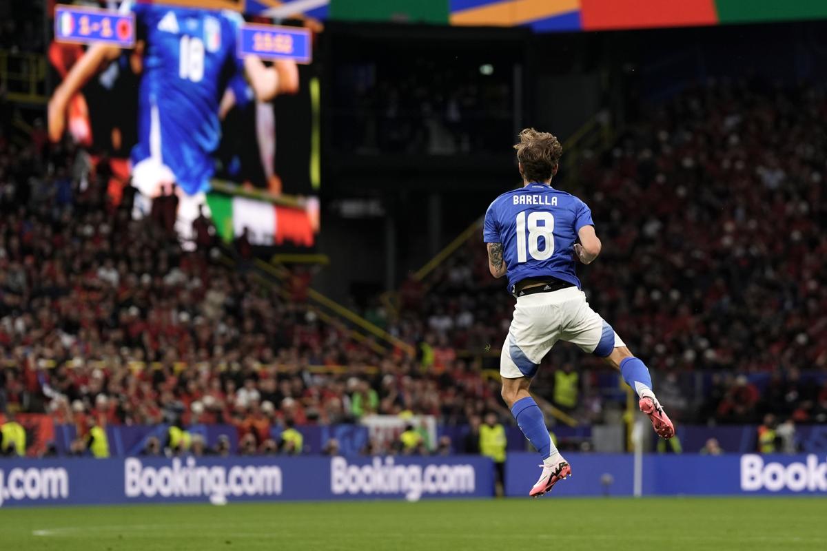 Nicolò Barella Italia Euro 2024