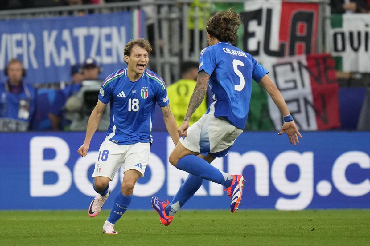 Galleria foto 'Euro 2024, Italia-Albania nel segno di Bastoni-Barella. Spalletti: “Tante cose buone, ma…”' - foto 1
