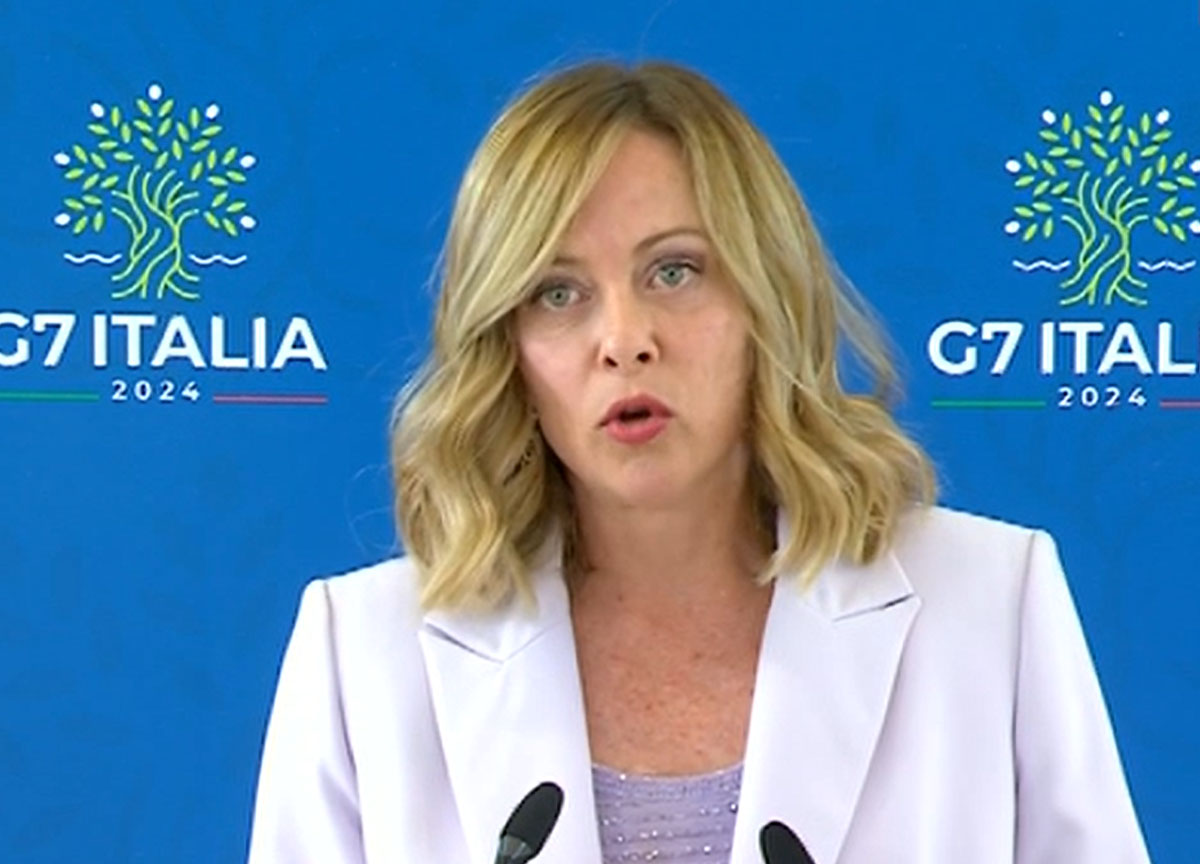 Meloni chiude il G7: “Grande lavoro di squadra. Aborto? Polemica artefatta” Meloni chiude il G7: “Grande lavoro di squadra. Aborto? Polemica artefatta”