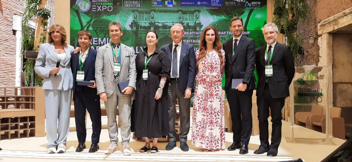 Valeria Mangani pioniera della sostenibilità, dall’Expo di Roma a Corneliani Valeria Mangani pioniera della sostenibilità, dall’Expo di Roma a Corneliani