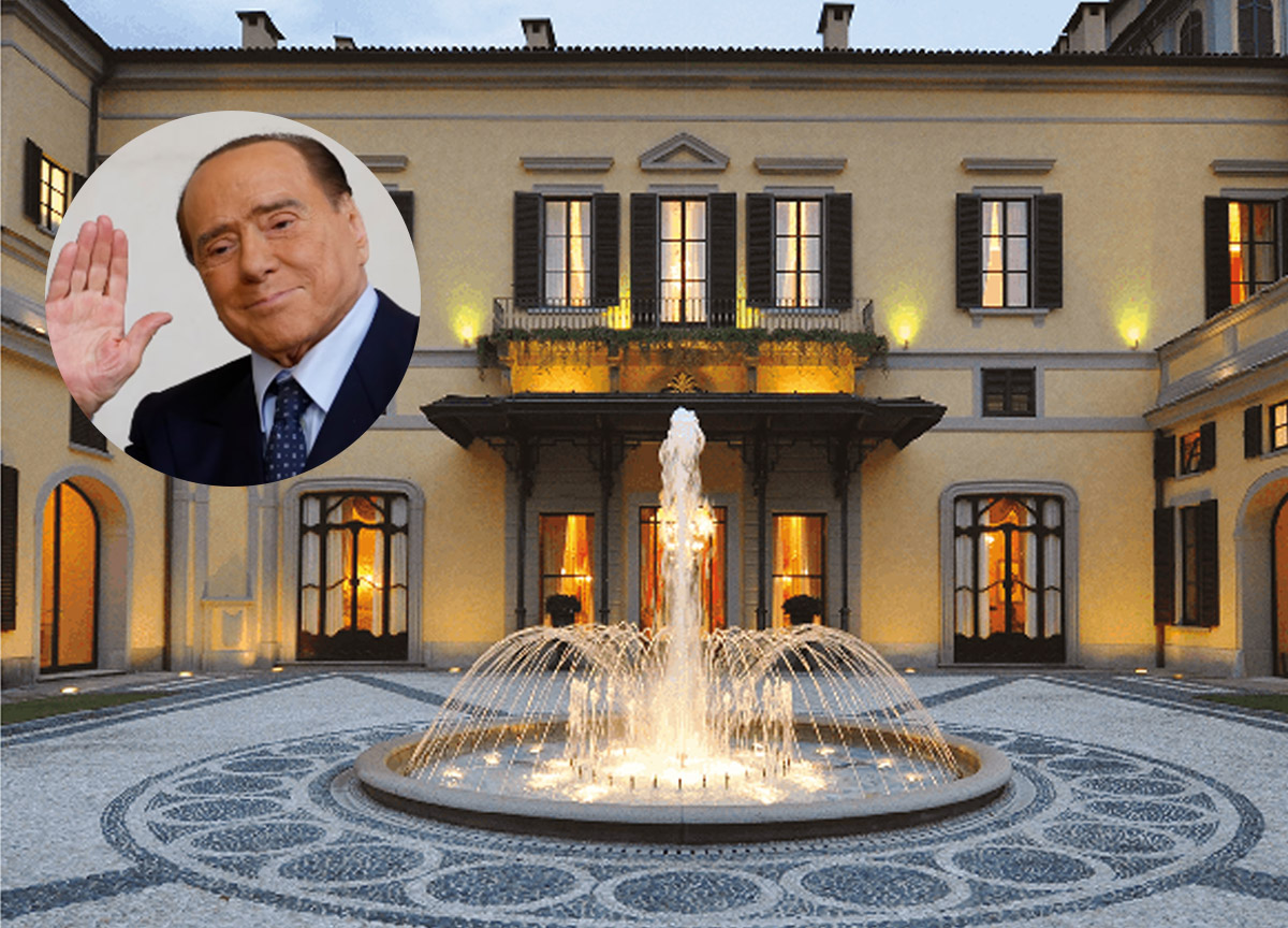 Silvio Berlusconi e Villa Gernetto Silvio Berlusconi e Villa Gernetto