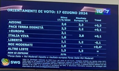 Sondaggi, in calo Fdi e Pd. Cresce un partito a sorpresa