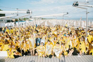 A Grado il Guiness World Records, protagonista anche Aurora Ramazzotti