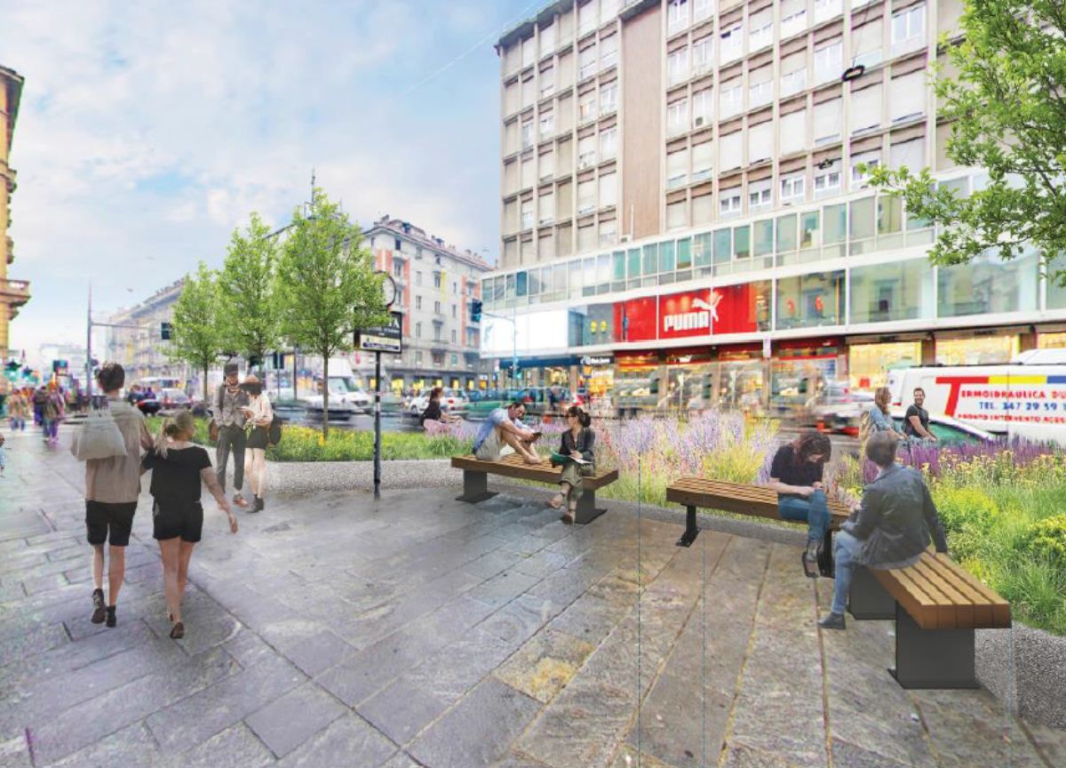 Milano: ecco il nuovo volto che avrà Corso Buenos Aires. Foto Milano: ecco il nuovo volto che avrà Corso Buenos Aires. Foto