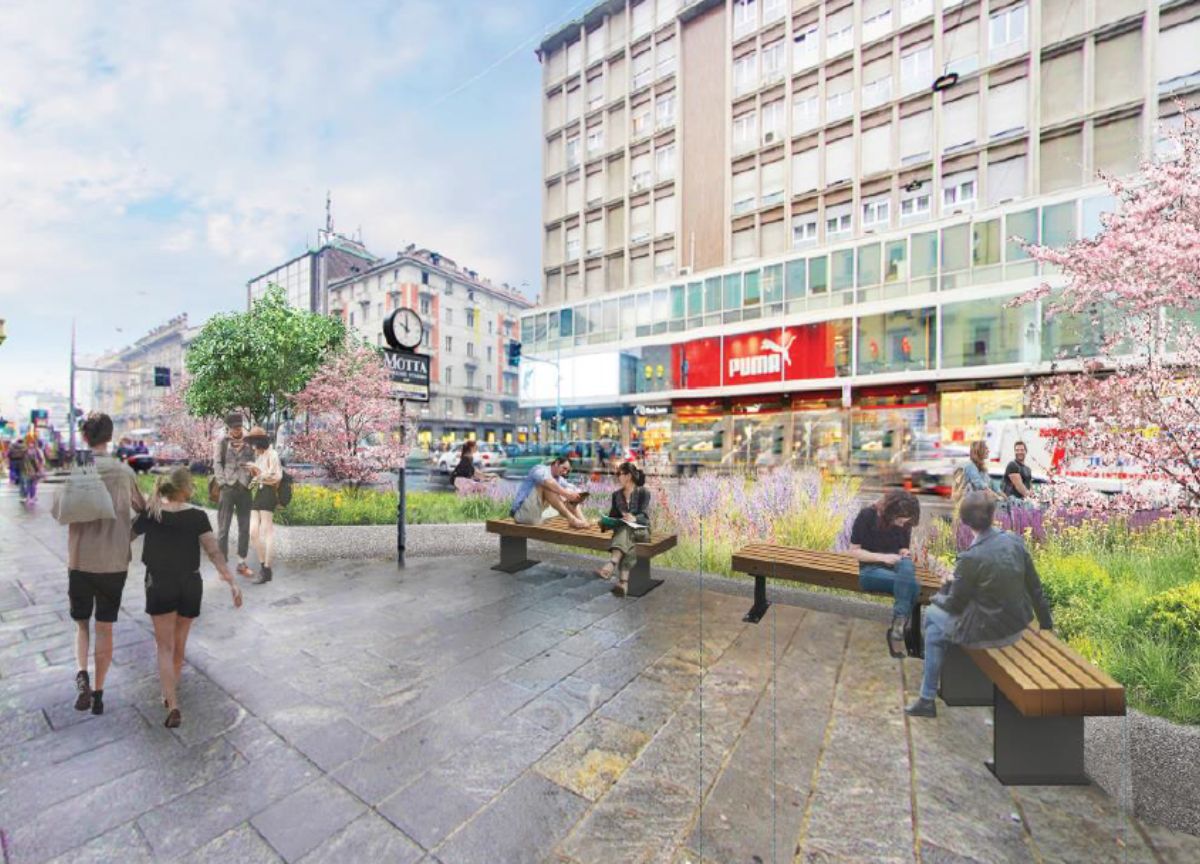Milano: ecco il nuovo volto che avrà Corso Buenos Aires. Foto Milano: ecco il nuovo volto che avrà Corso Buenos Aires. Foto