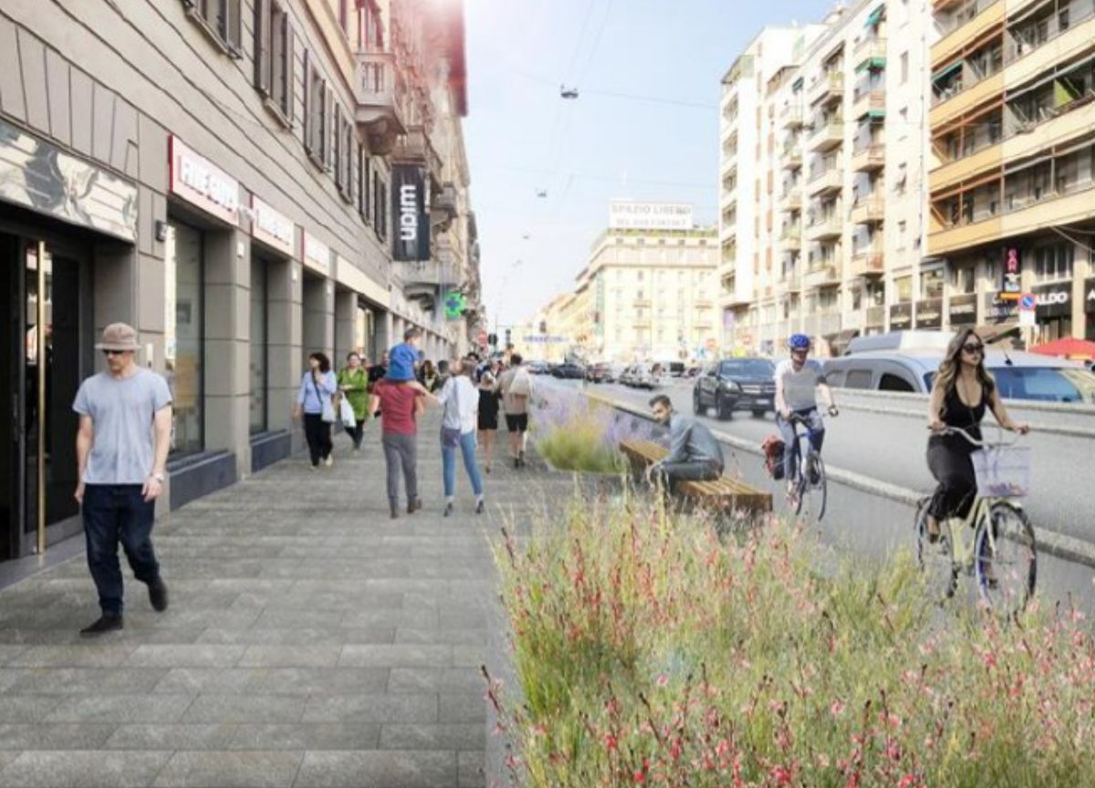 Milano: ecco il nuovo volto che avrà Corso Buenos Aires. Foto Milano: ecco il nuovo volto che avrà Corso Buenos Aires. Foto