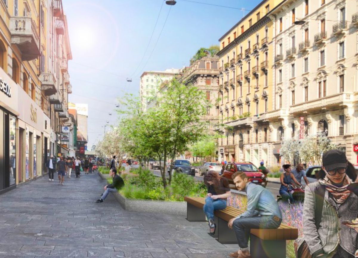 Milano: ecco il nuovo volto che avrà Corso Buenos Aires. Foto Milano: ecco il nuovo volto che avrà Corso Buenos Aires. Foto