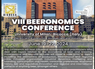Milano, all’Università Bicocca l’VIII Beeronomics Conference