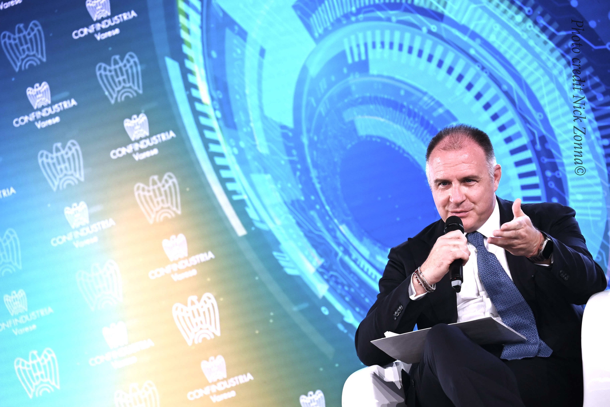 Assemblea Generale 2024 Varese con il nuovo Presidente di Confindustria Emanuele Orsini.