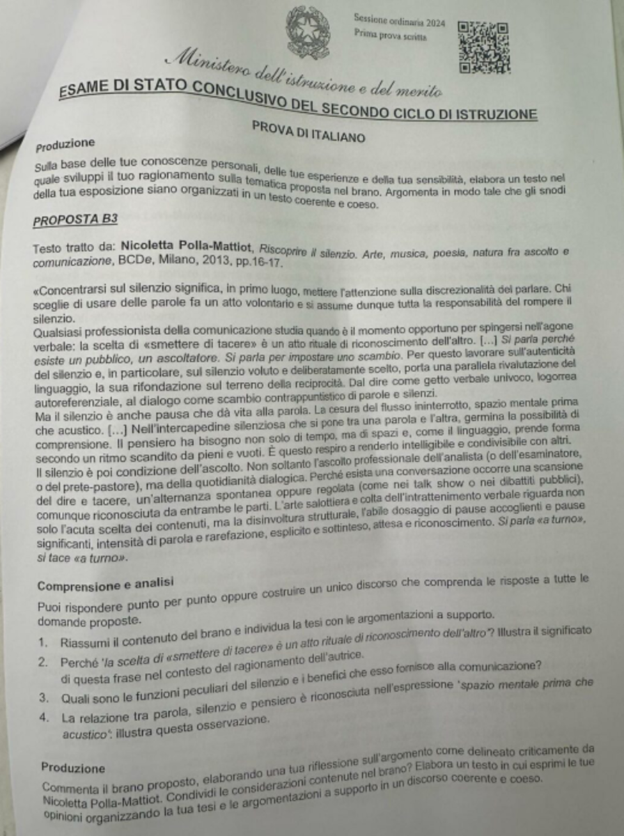 Tracce maturità, da Pirandello a Rita Levi Montalcini: quale sceglieresti?