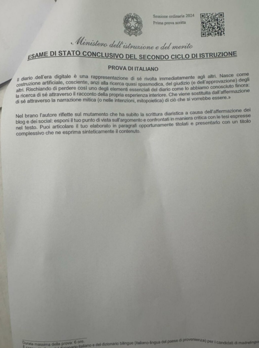Tracce maturità, da Pirandello a Rita Levi Montalcini: quale sceglieresti?
