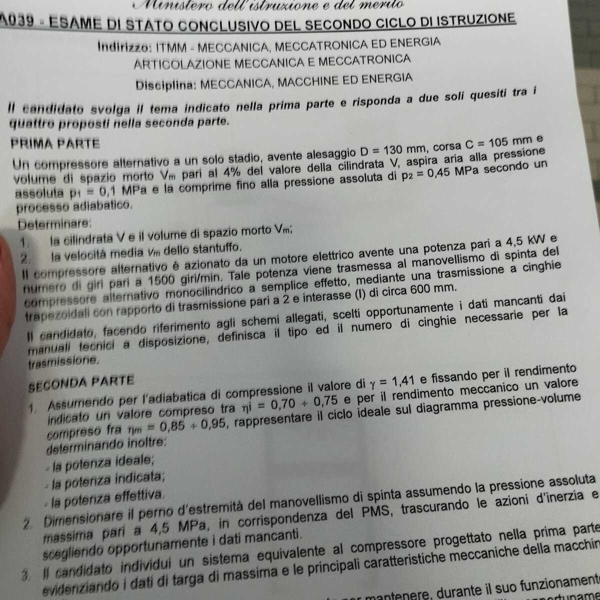 Prova di maturità