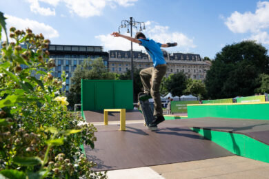 GSR, Senstation Summer: inaugurato il villaggio sportivo nel centro di Milano