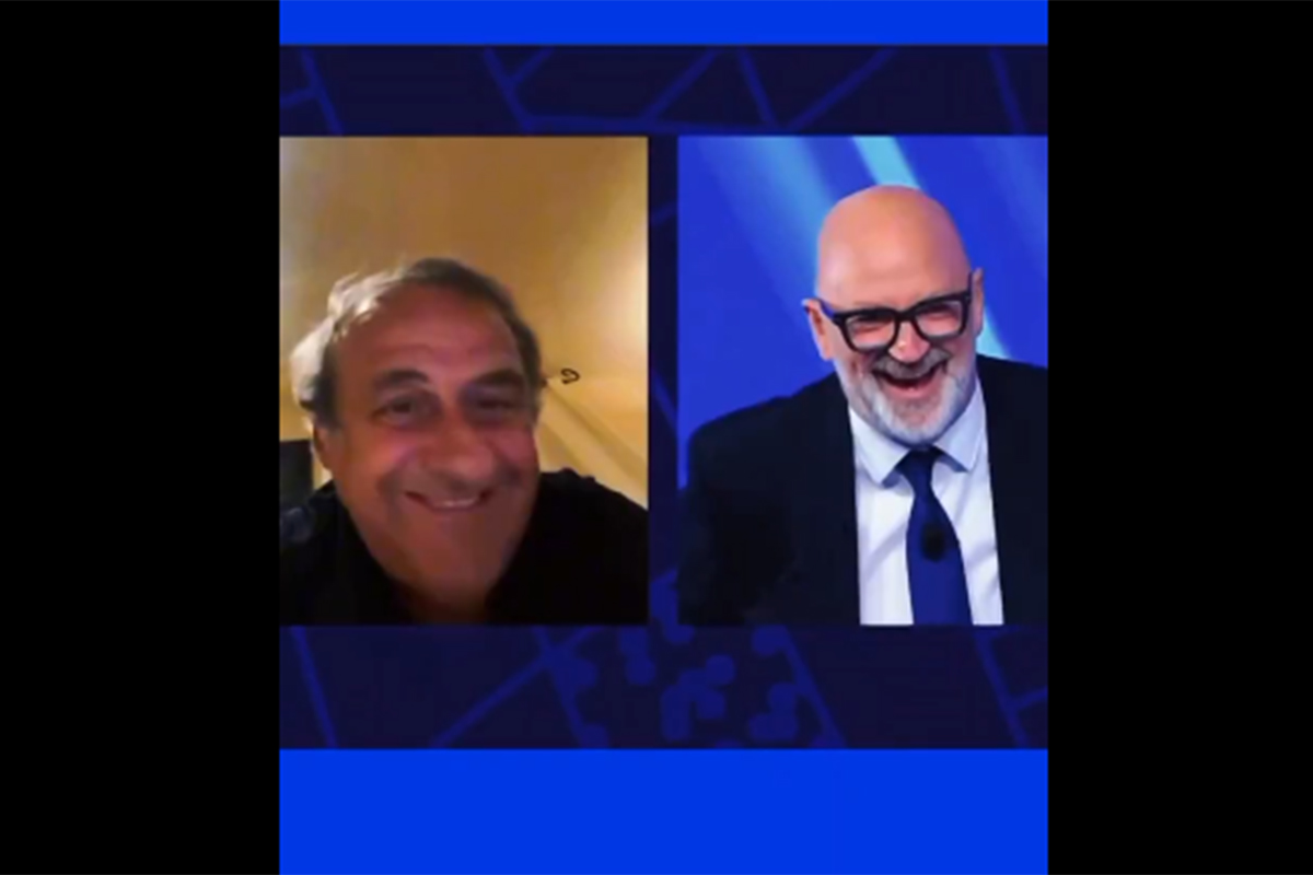 Galleria foto 'Platini, contropiede a Mazzocchi: “Questa è una bella cagata di domanda…”' - foto 1
