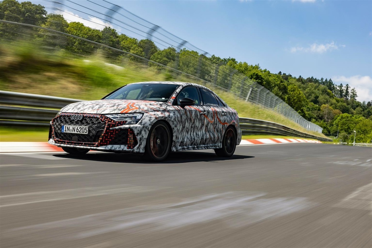 Audi RS 3: nuovo record al Nürburgring