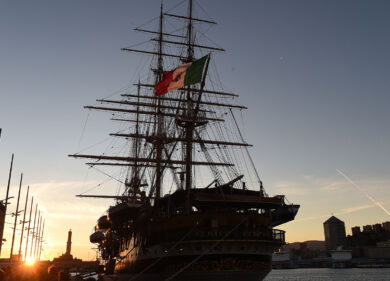 Villaggio Italia, presentata l’esposizione itinerante con la nave Vespucci