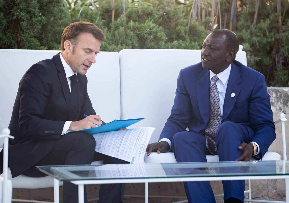 Di Martina Franca la sartoria per William Ruto presidente del Kenia