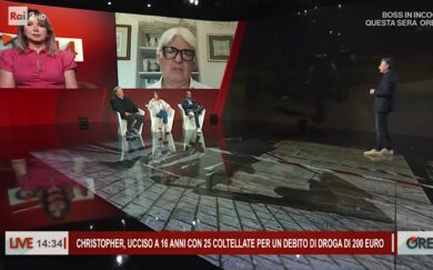 Ascolti tv, Ore 14 vola con Perrino al 9,5% di share. Quasi 1 milione di media